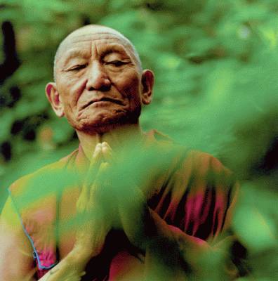 Buddhist monk (relaxation techniques)