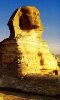 Sphinx of Giza/Egypt- Architecture art (Sacred architecture)