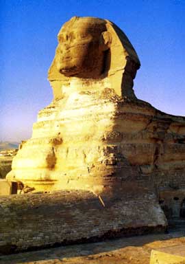 The Sphinx comes from Atlantis, Egypt, Giza