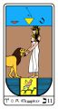 Egyiptomi Tarot, 11. Arkánum - A Meggyőzés