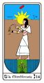 Egyiptomi Tarot, 14. Arkánum- Mértékletesség