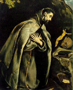 El Greco - Assisi Szent Ferenc
