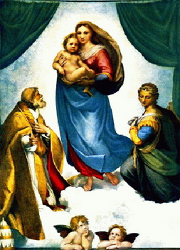 Raffaello Sanzio - Sixtusi Madonna