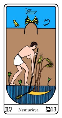 Tarot, Arcanul Nr.13 al Tarotului, Tarotul Egiptean, Nemurirea