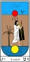 Tarot, Arcanul Nr.9 al Tarotului, Tarotul Egiptean, Ermitul