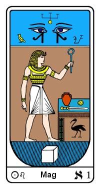 Arkanum br.1, Egipatski Tarot, Samael Aun Weor